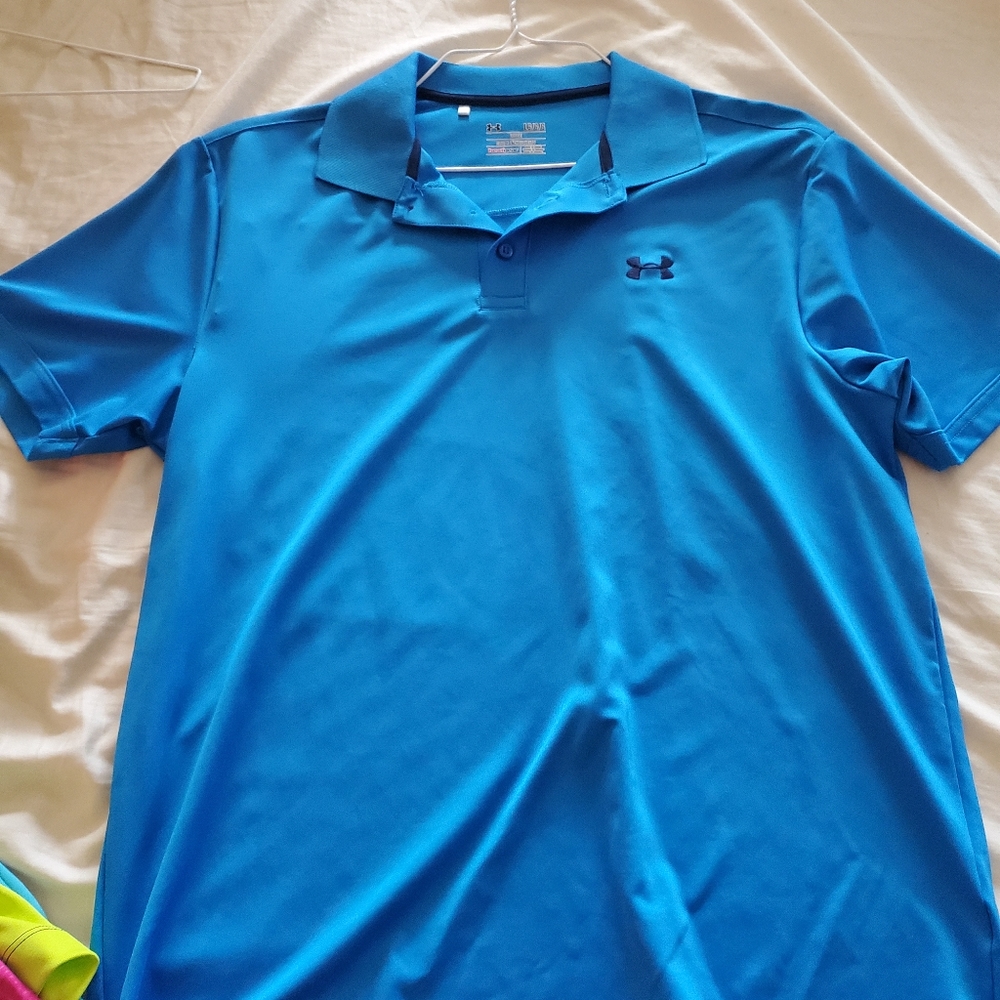 Under armour golf polo